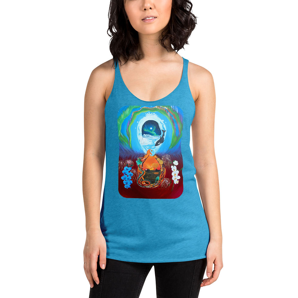 Thumbnail:  "Infinite Balance" - Women's Racerback Tank
