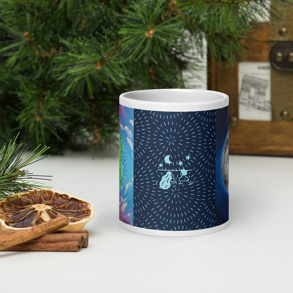 Thumbnail: "SeeMore" - White glossy mug