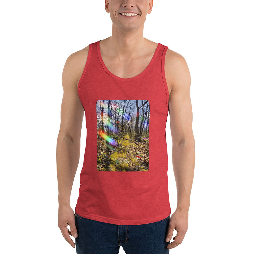 Thumbnail: "The Path Ahead is Mossy" - Unisex Tank Top