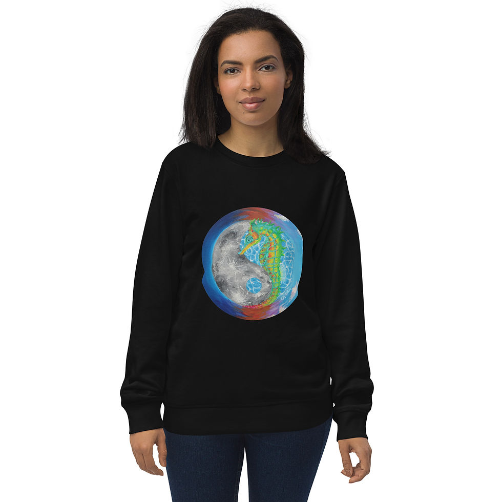 Thumbnail: "SeeMore" - Unisex organic sweatshirt