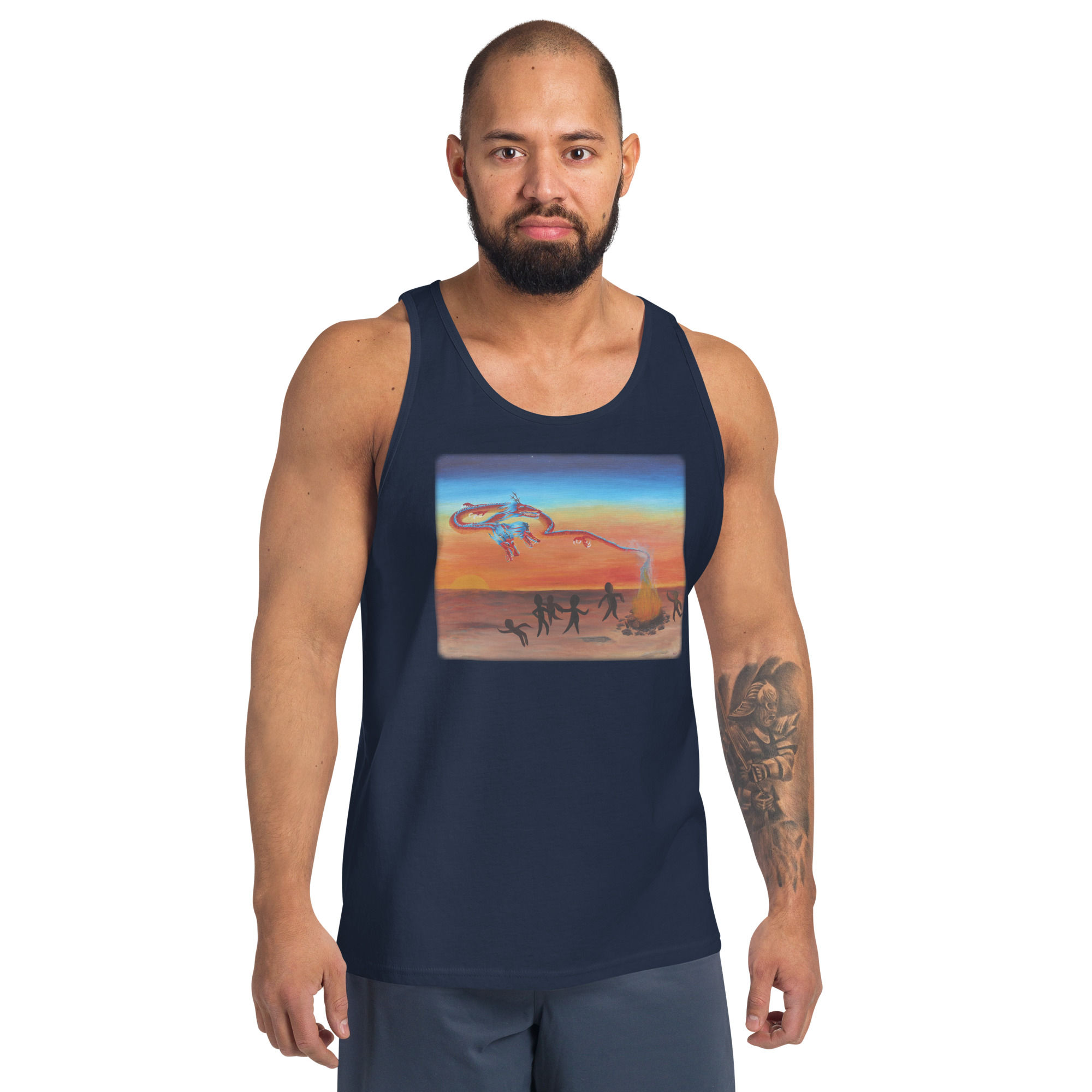 "Rise of the Dragon" - Men's Tank Top
