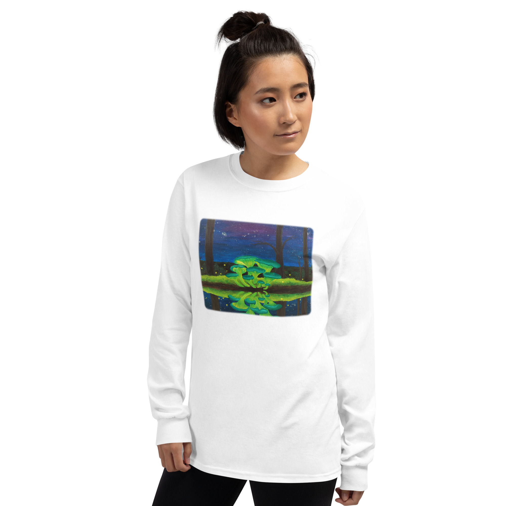 "Glowing Jack-o-Lanterns" - Men’s Long Sleeve Shirt