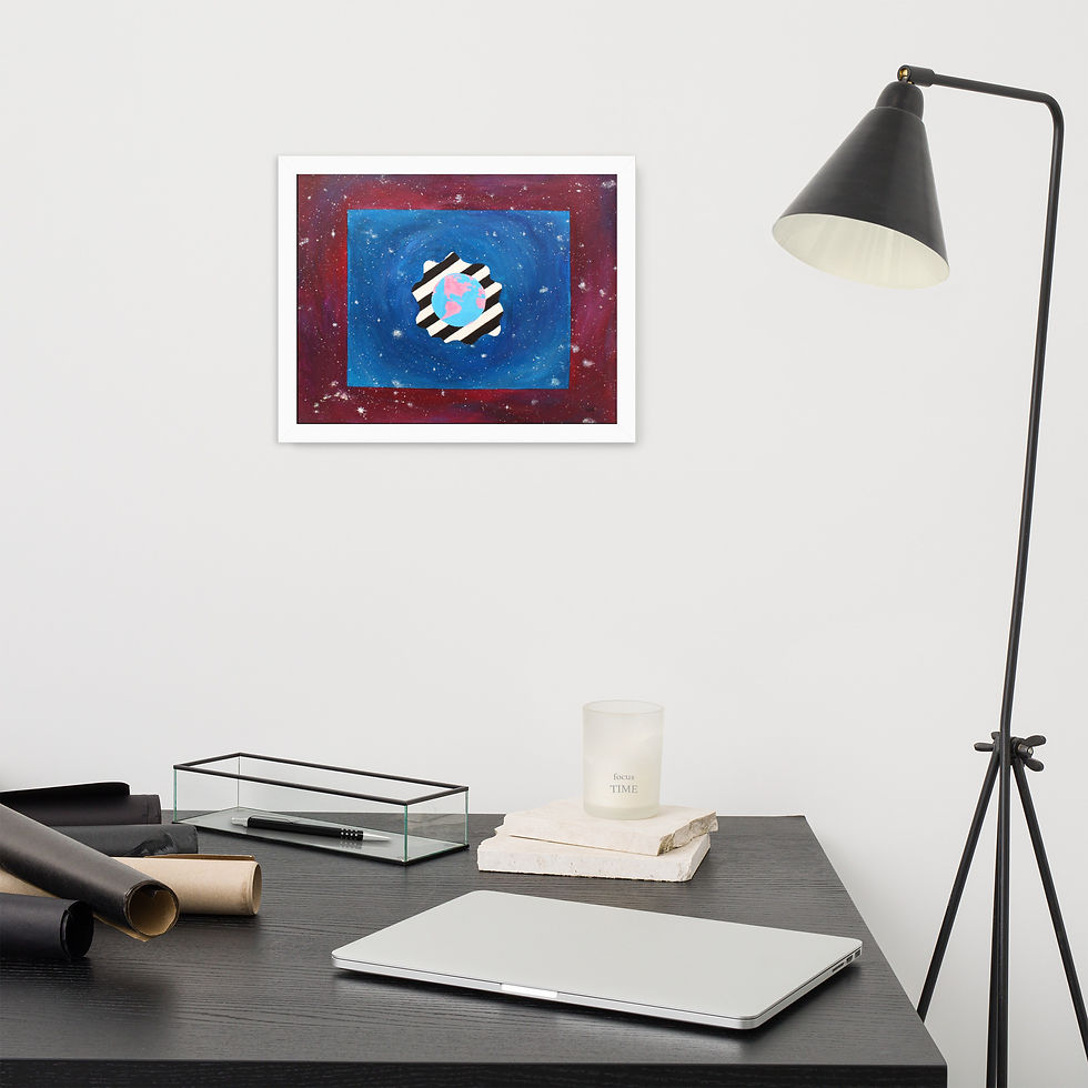 Thumbnail: "Parallel Realities" - Framed Print