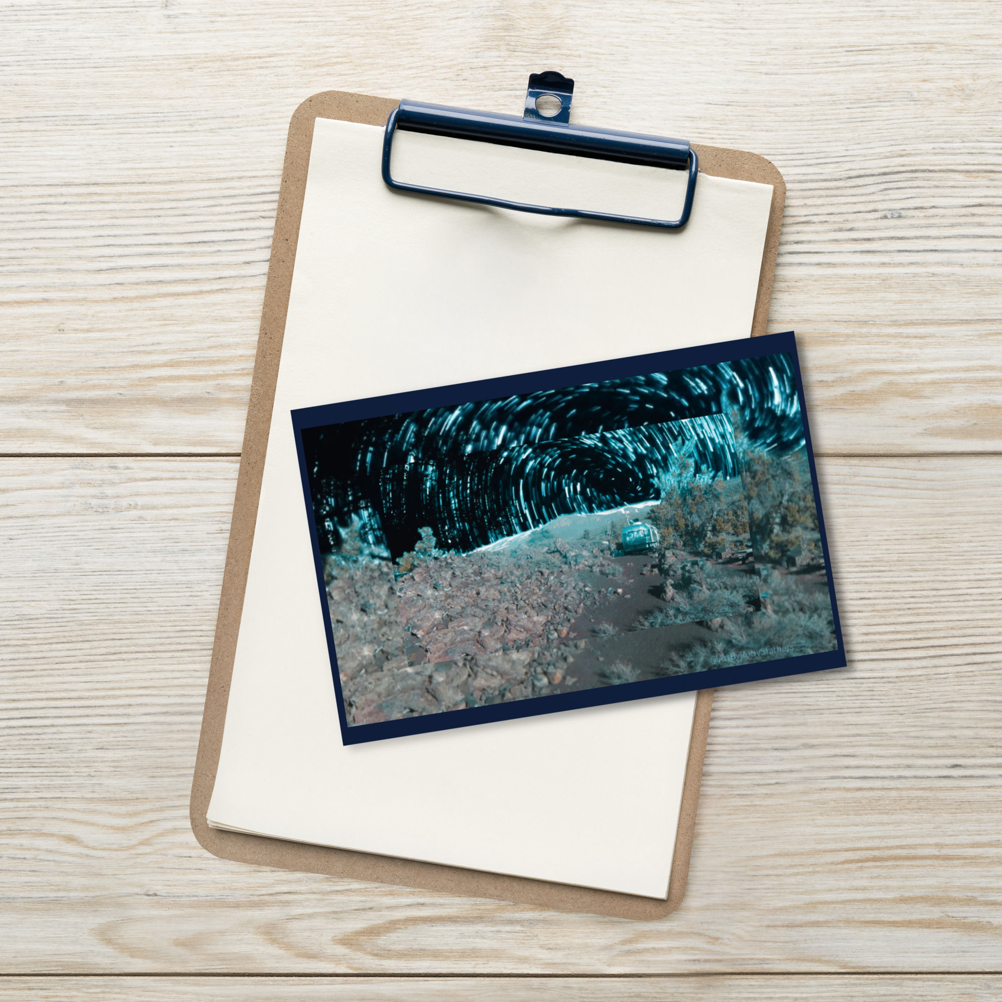 "Vortex on the Moon" - Mini Print