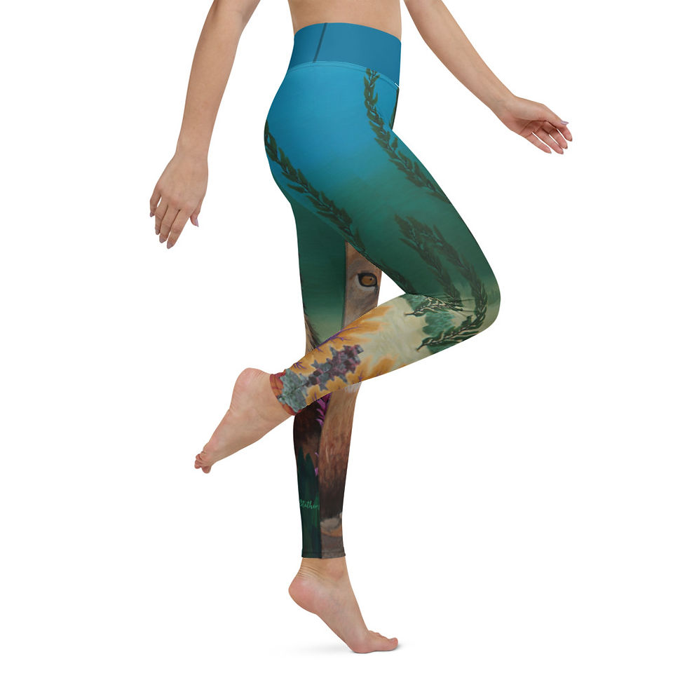 Thumbnail: Yoga Leggings - "Deep Sea Dream"