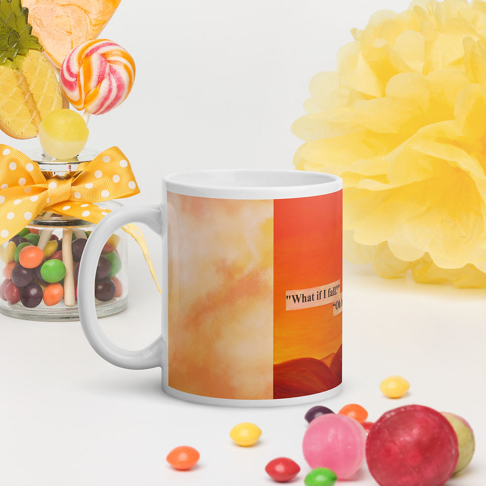 Thumbnail: "Flight" - White glossy mug