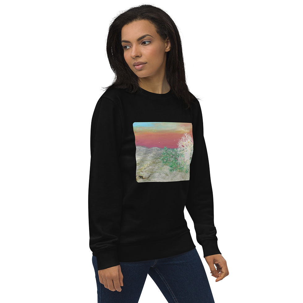 Thumbnail: "First Snow" - Unisex organic sweatshirt
