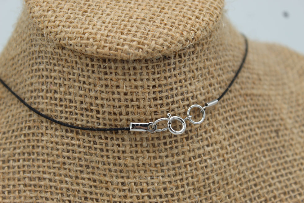 Thumbnail: Rose Quartz Spiral Lava Rock Aromatherapy Necklace