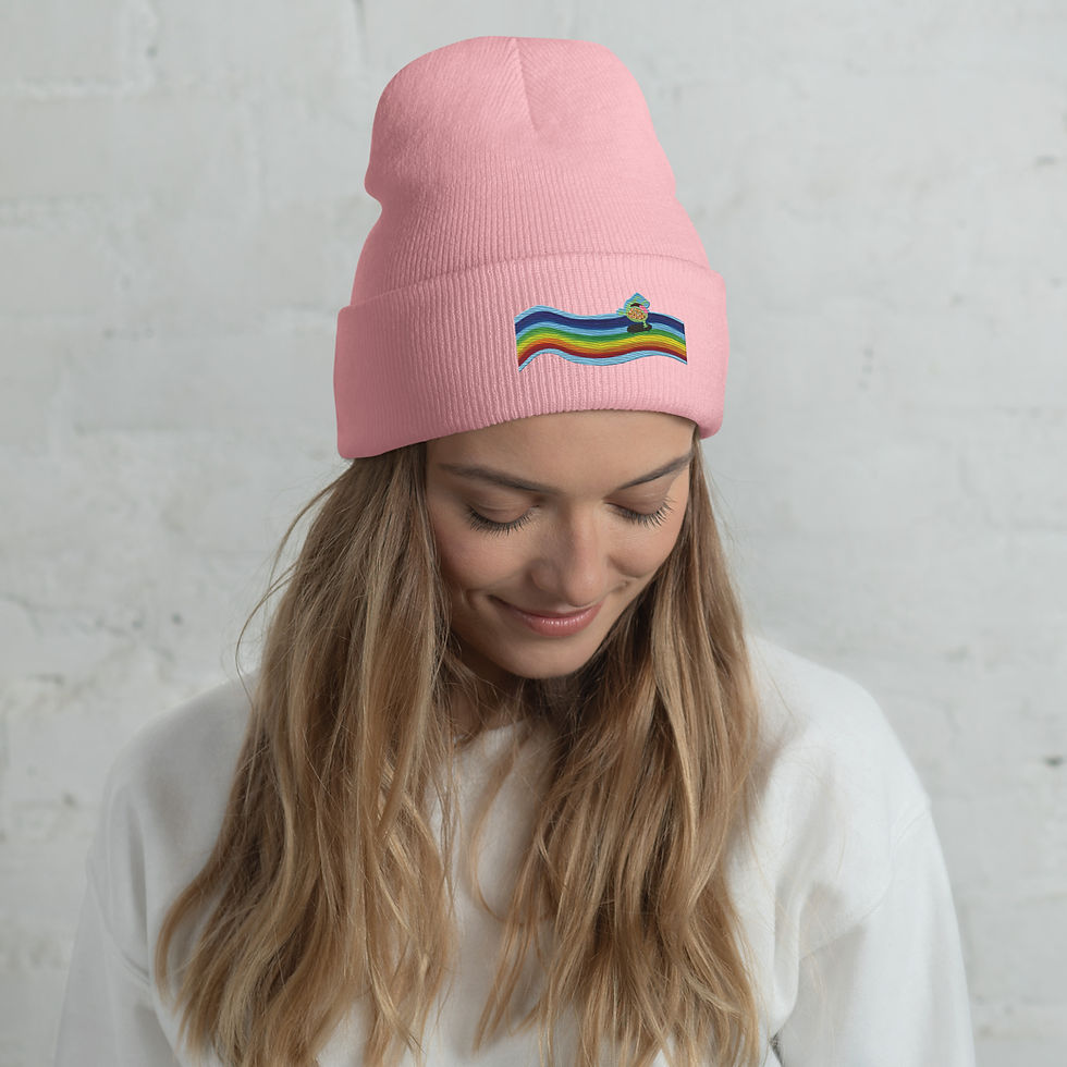 Thumbnail: "Stay Silly" - Cuffed Beanie