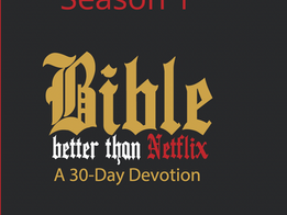 {New Book } Bible Better Than netflix Season 1