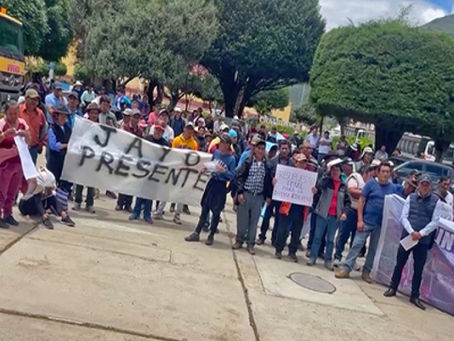 POBLADOS DE AYMARAES EXIGEN RECONSTRUCCIÓN INMEDIATA ANTE DESASTRES NATURALES