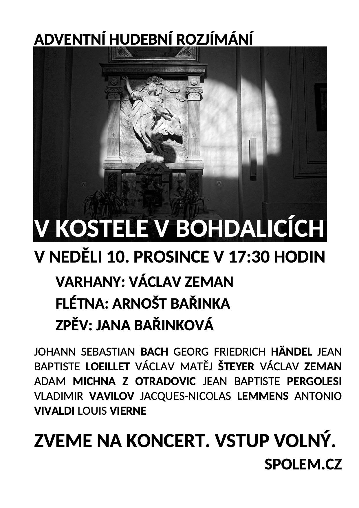 PLAKAT KONCERT ADVENT 2023