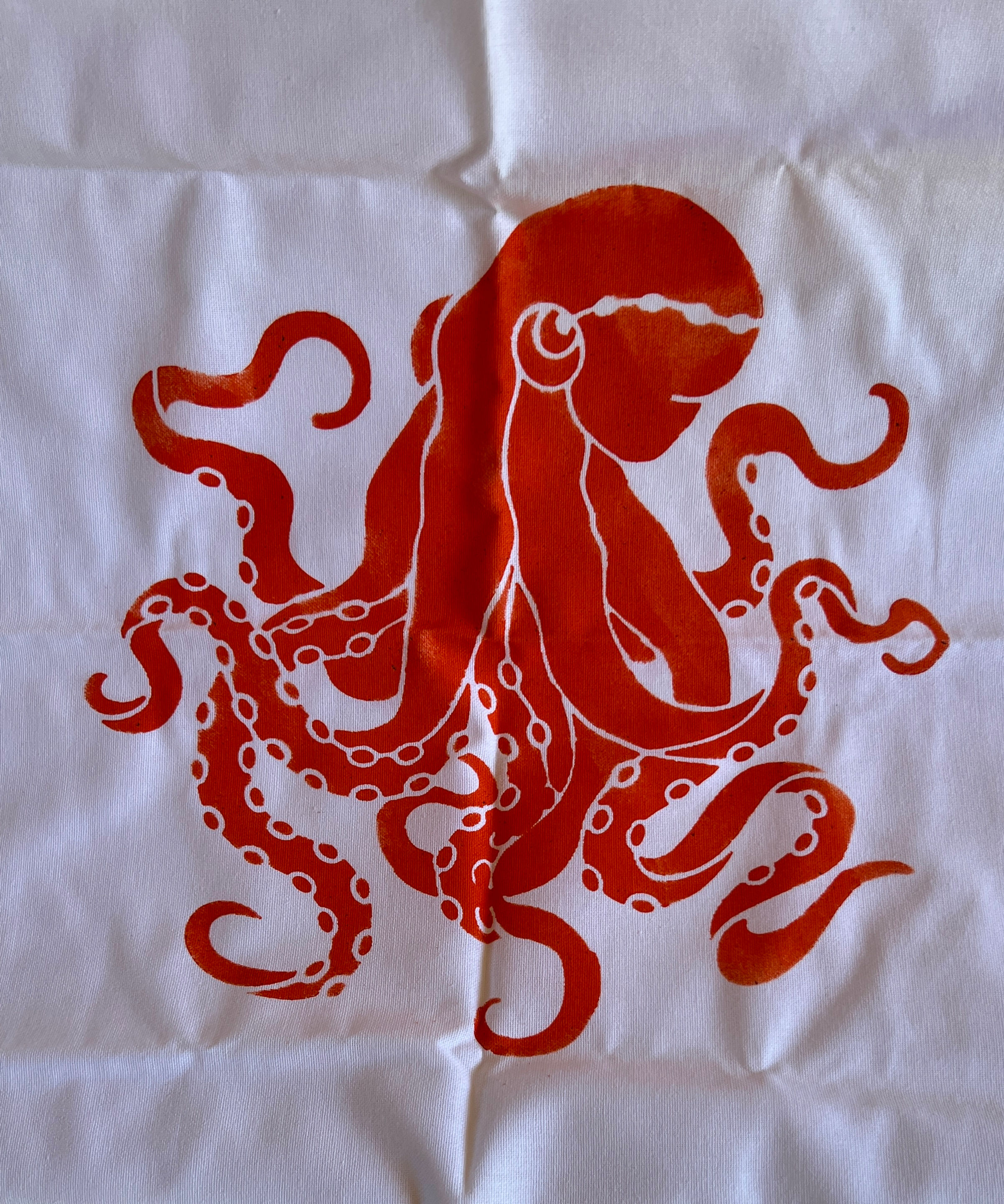 Napkins Octopus Nancy Brunton
