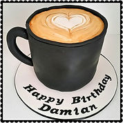 Damian's Coffee Cup Cake