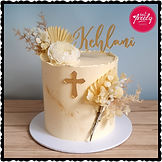 Kehlani's Baptism Cake Christening