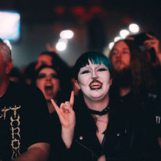 The crowd at Damnation Festival.
