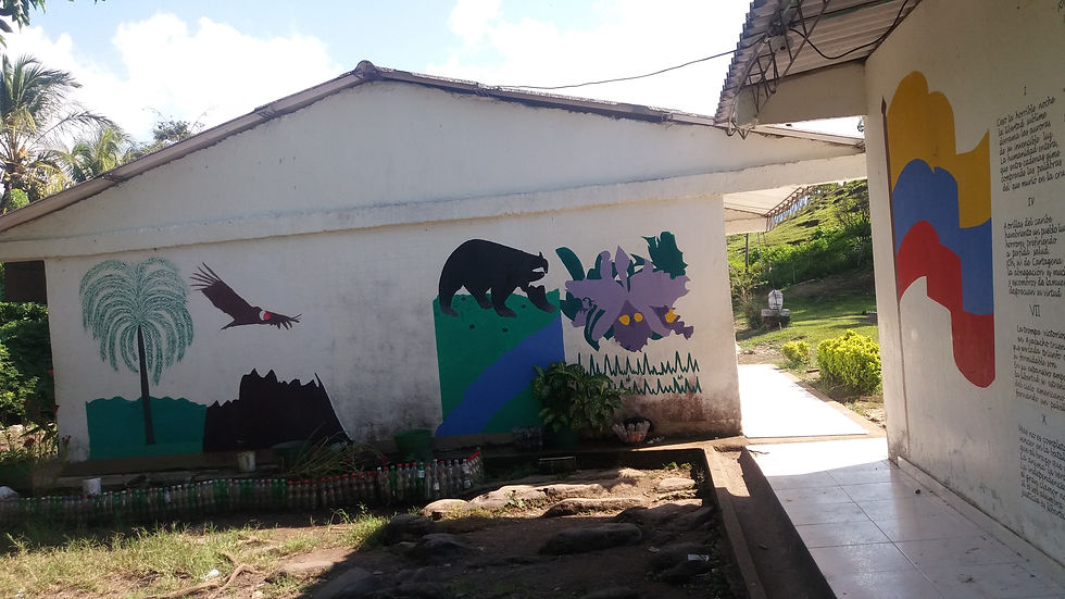 Mural Simbolos Patrios