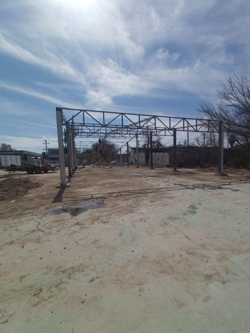 Sitio en construcción que se transformará en un espacio cultural para albergar una colección de arte de talla internacional.