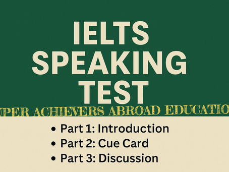 🟢 IELTS Speaking Test – Model Answers