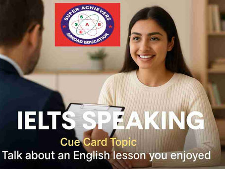 New IELTS Speaking questions from Nigeria
