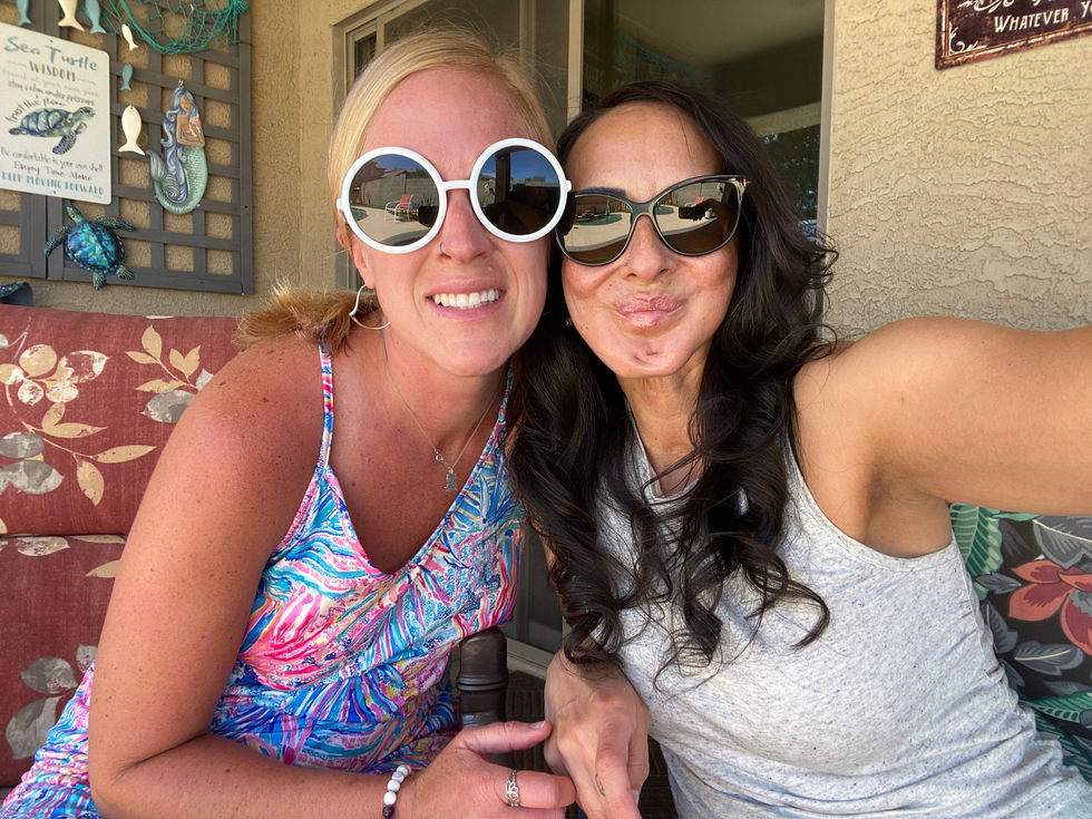 My soul sista came to visit