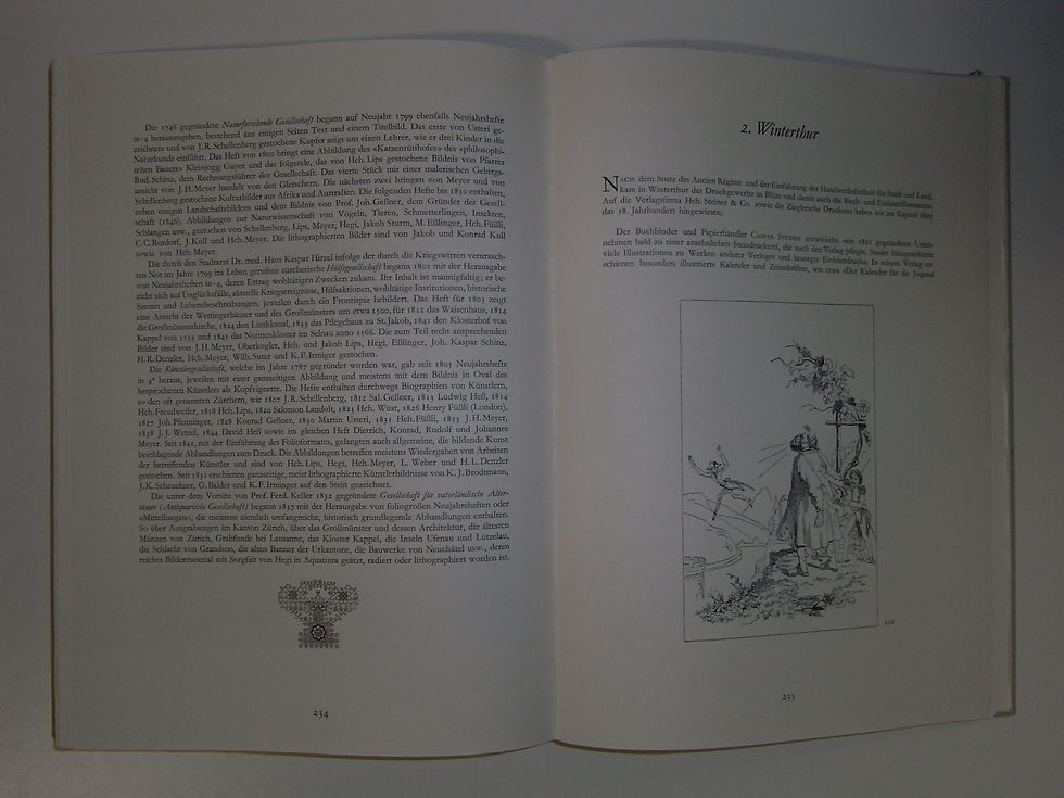 Miniaturbild: Die zürcherische Buchillustration