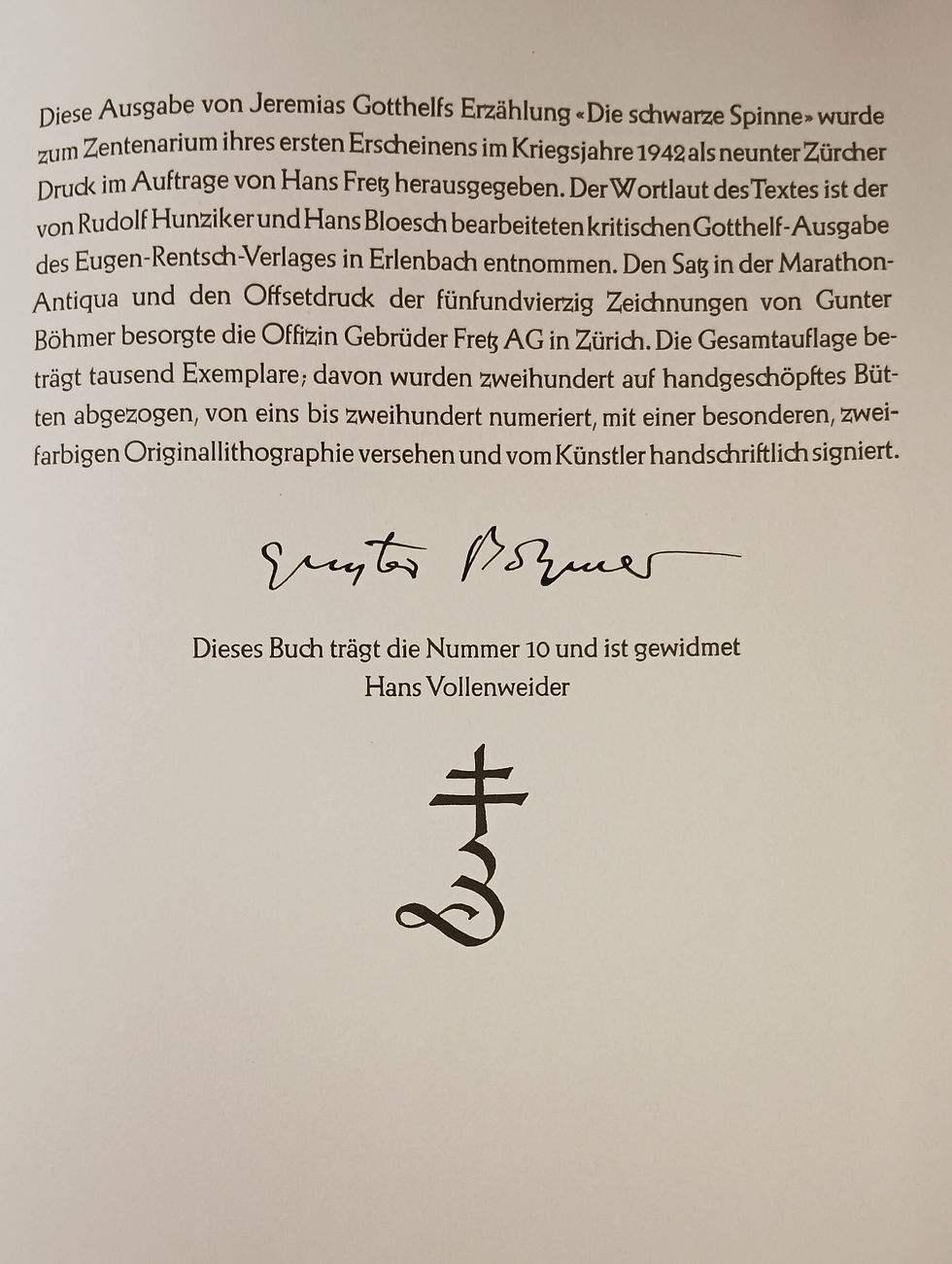 Miniaturbild: Jeremias Gotthelf, die schwarze Spinne mit Zeichnungen von Gunter Böhmer