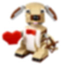 LEGO - Valentine's Cupid Dog - 40201
