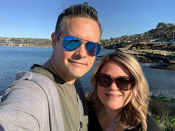 Bret and Leslie in La Jolla, CA