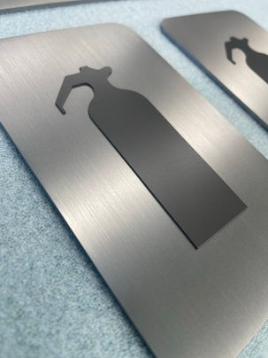 Rowmark on Steel