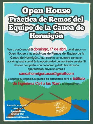 Open House práctica de remos