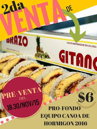 Pre-venta de Brazo Gitano