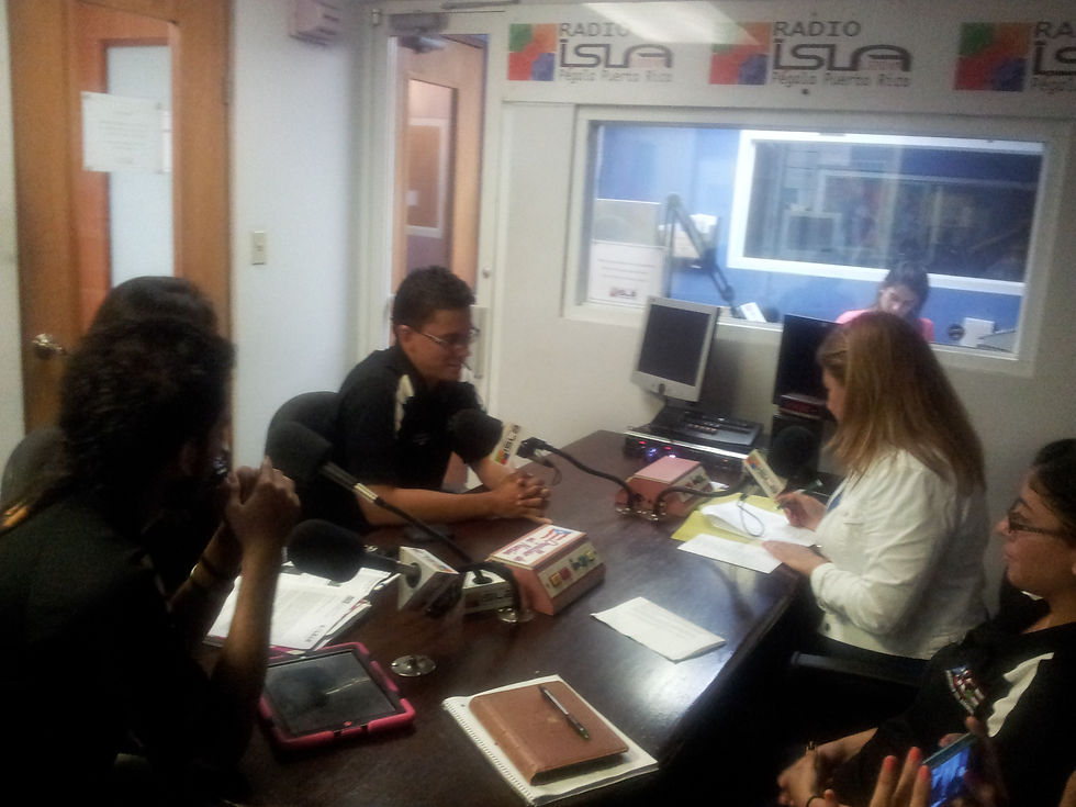 Entrevista con Radio Isla.