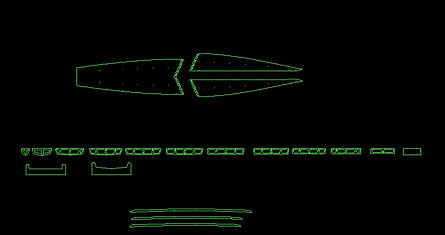 Kaholo 14 Fuss CAD Teileplanung