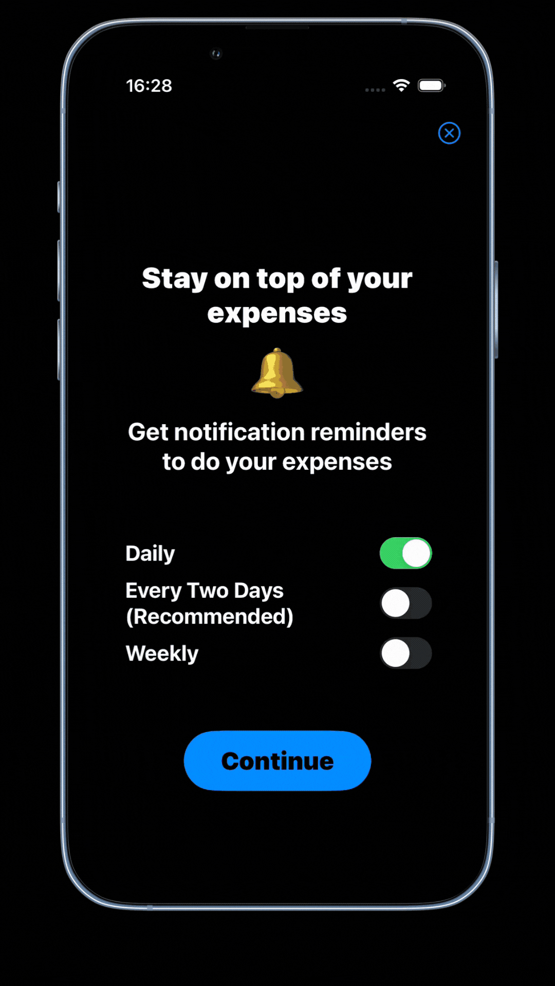 SASA App (Simple Accounting Software App) gives you notificagtions to stay ontop of your expenses)