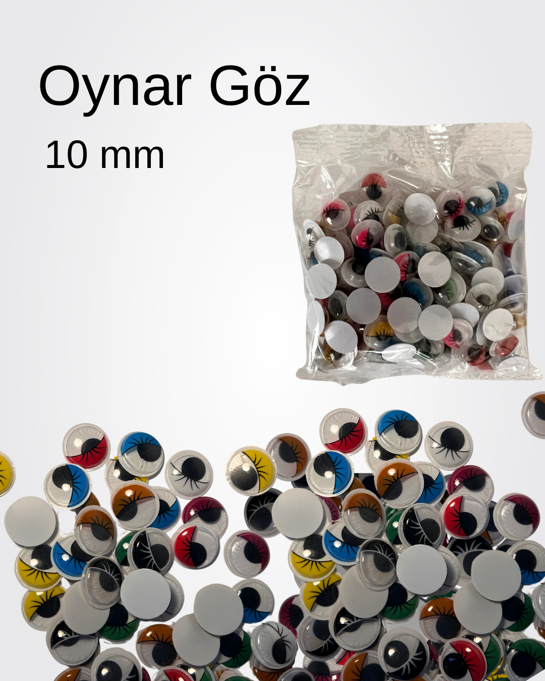 7357 - Oynar Göz 10 mm