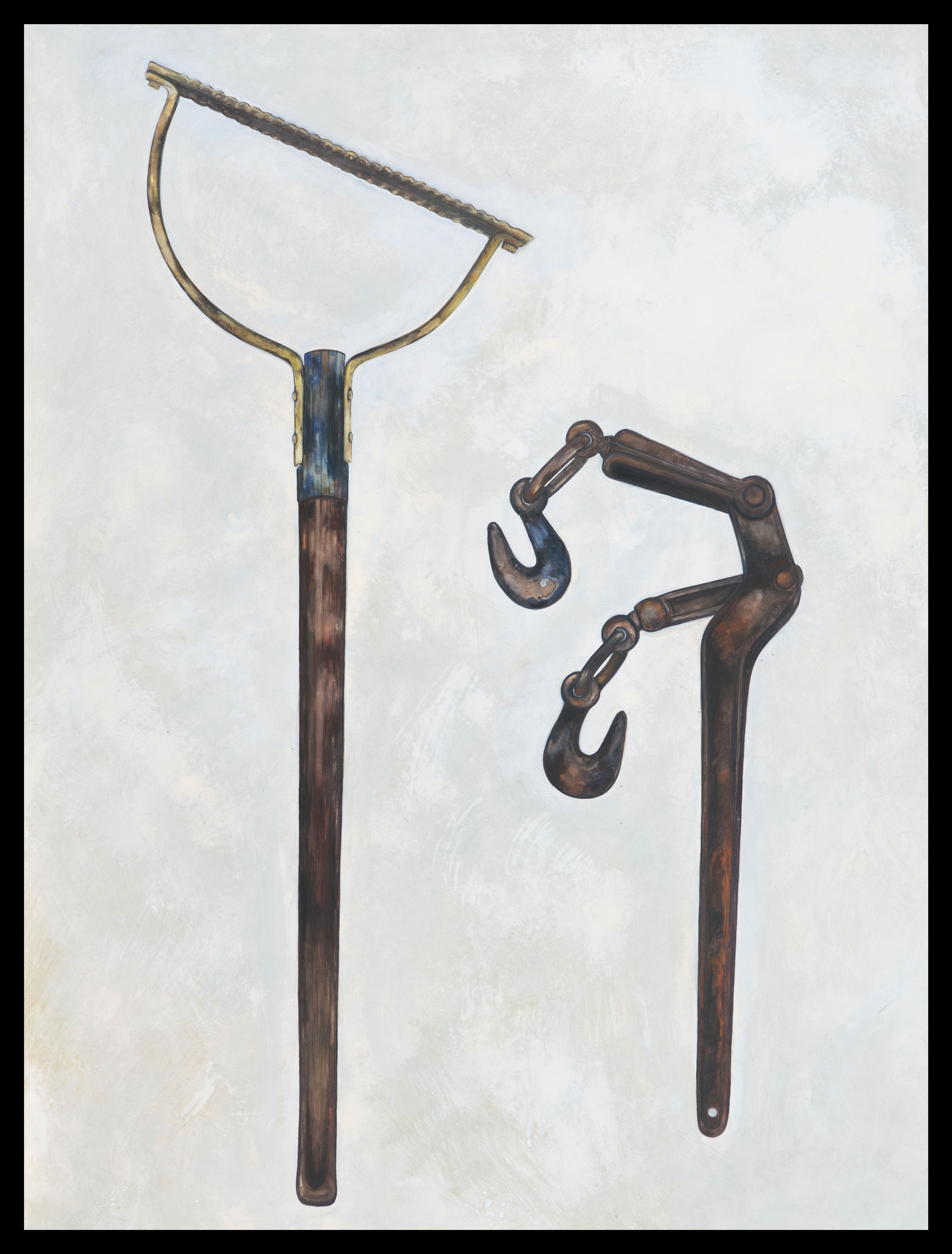 Beach Tools Giclee Print