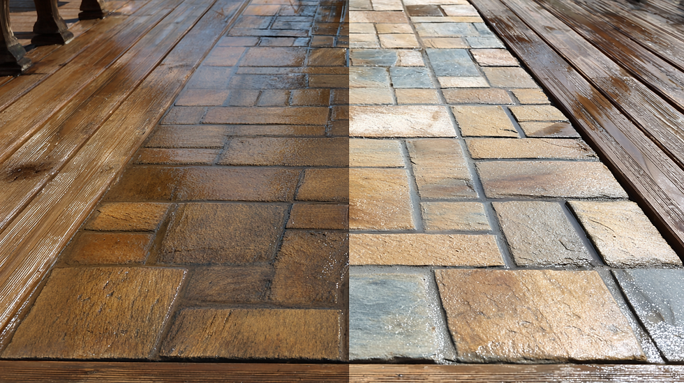 Patio & Deck Cleaning