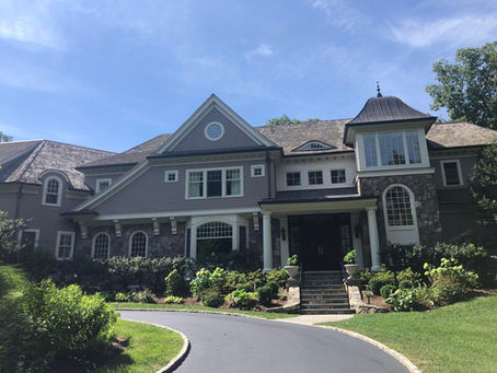 Intricate Siding & Window Sash Painting in Weston, MA 