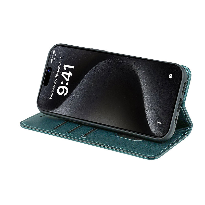 Media: Flip strong magnetic leather wallet phone case SM005