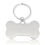Thumbnail: Blank stainless steel keychain anti lost ID nameplate metal pet dog tag