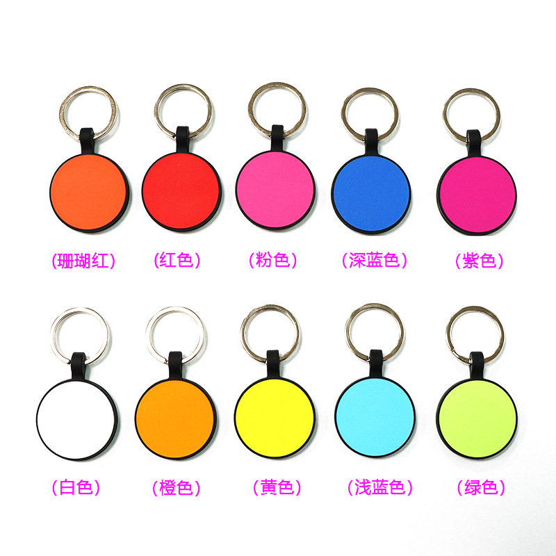 Media: Blank printable silicone Pet tag / Dog tag / Cat tag PT001