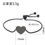 Thumbnail: Blank engravable hand chain heart shaped metal stainless steel bracelet