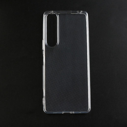 Transparent UV printable blank soft phone case for Sony