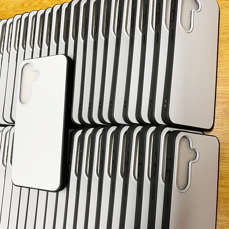 Media: Samsung galaxy S25 /S25 plus / S25 ultra white coated printable tpu phone case