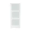3 Panel 18″ To 36″ x 80″ x Frosted Privacy Glass Interior Door Left And Right