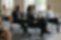 Professionals attending a coaching session