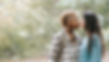 Picture of two women about to kiss