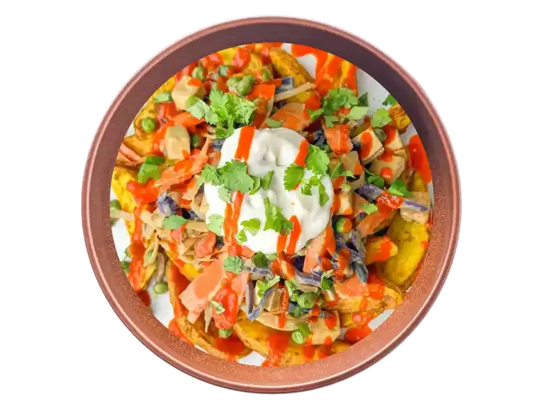 Curried Salted Chilli Loaded Fries