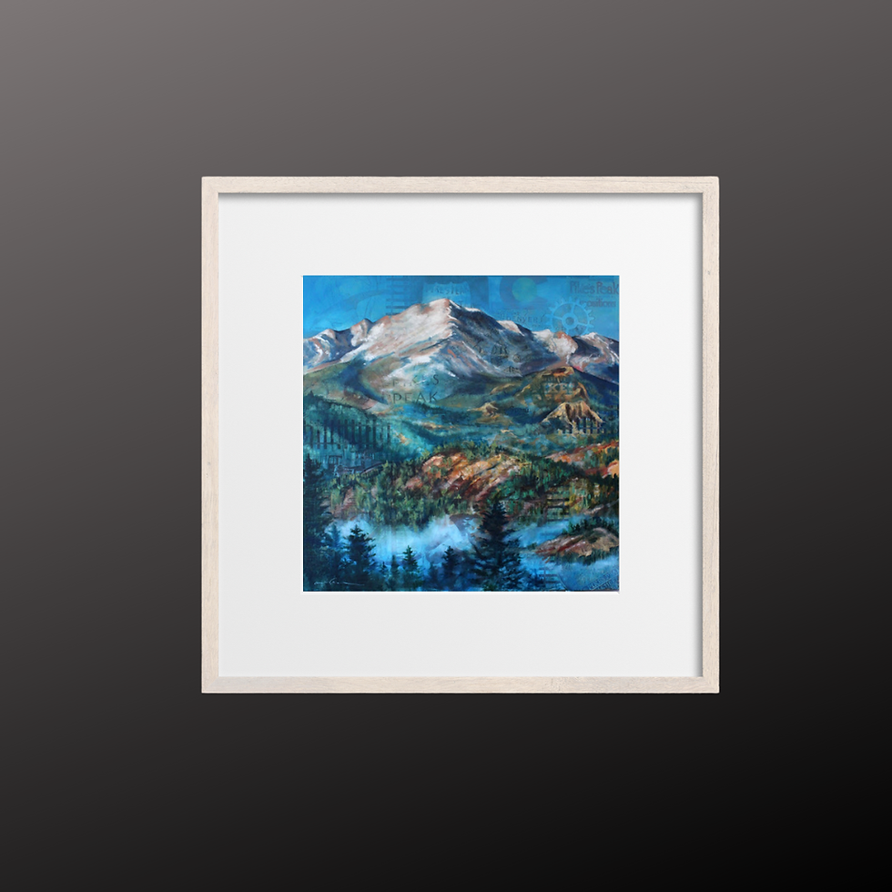 "America's Beauty" Print with Mat